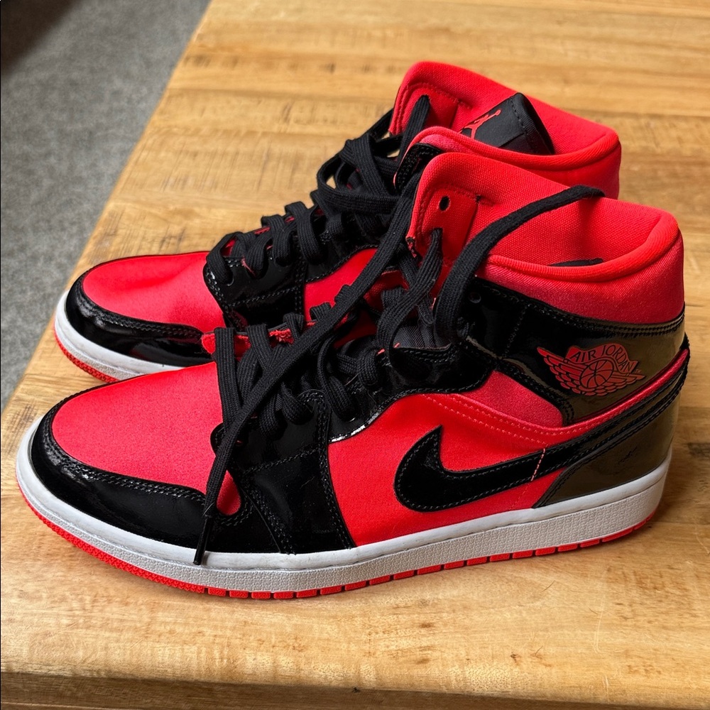 Nike Red and Black Sneakers
